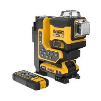 DeWalt 20V MAX 3x360 Remote Control Laser Kit DCLE34035D1