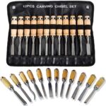 Sharp & Durable 12-Piece Chisel Set – Ideal for Carving & DIY Projects – Now Discounted!